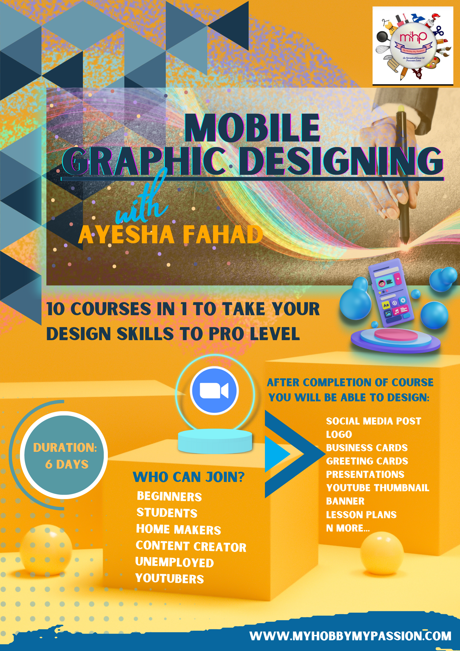 Mobile Graphic Designing Course